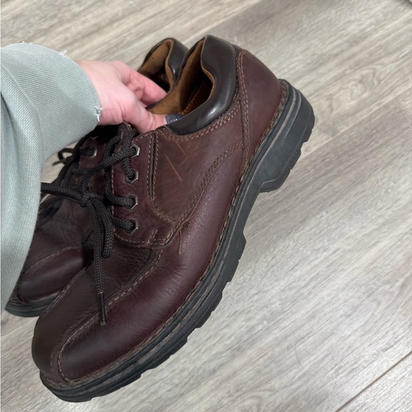 Dockers Stain Defender Mens Brown Lace Up Oxfords Brown Leather Size Mens 8 - Picture 7 of 9